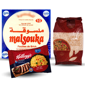 Riz et pates